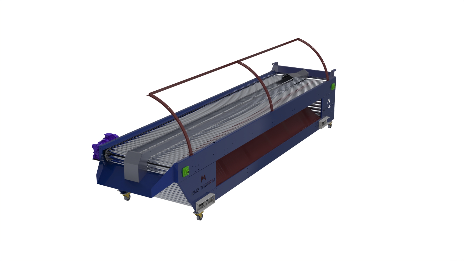 模块化滚筒输送机系统