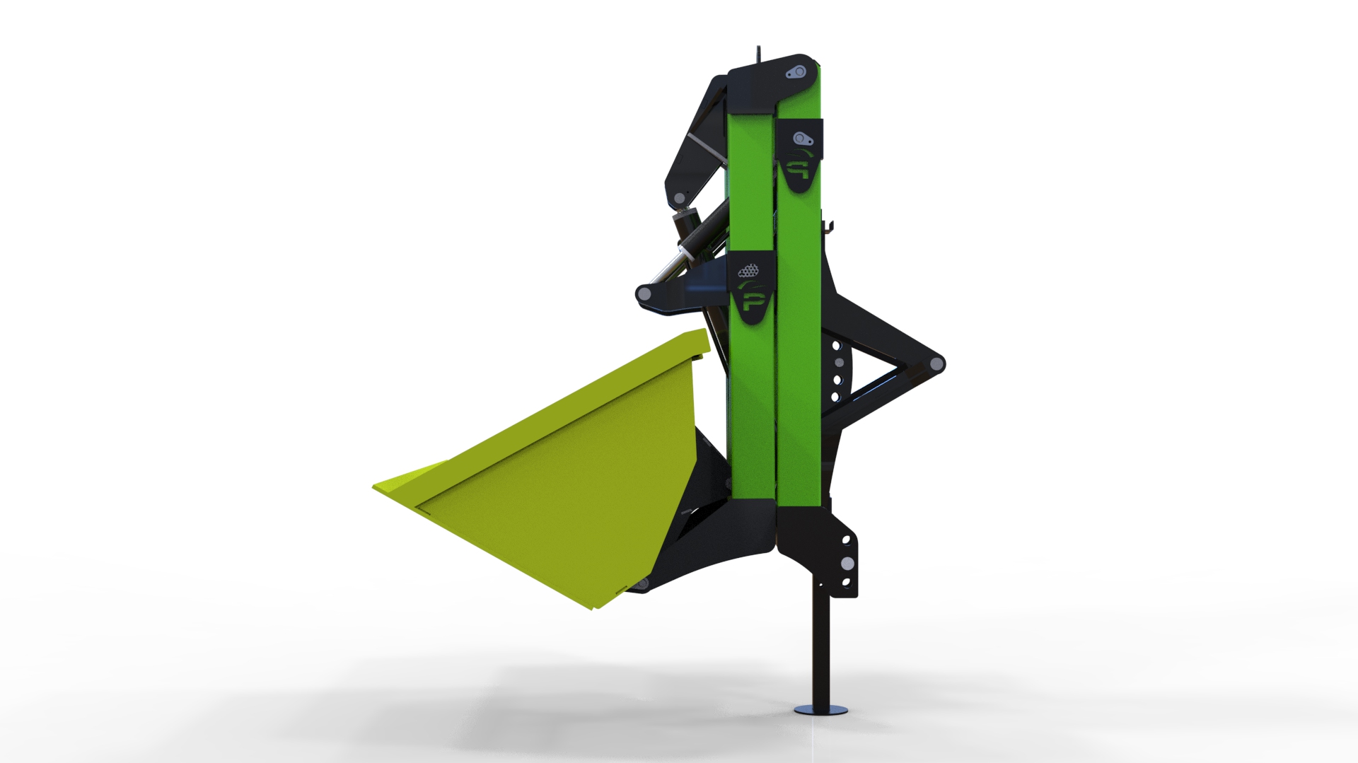 液压斗式装载机 (1)