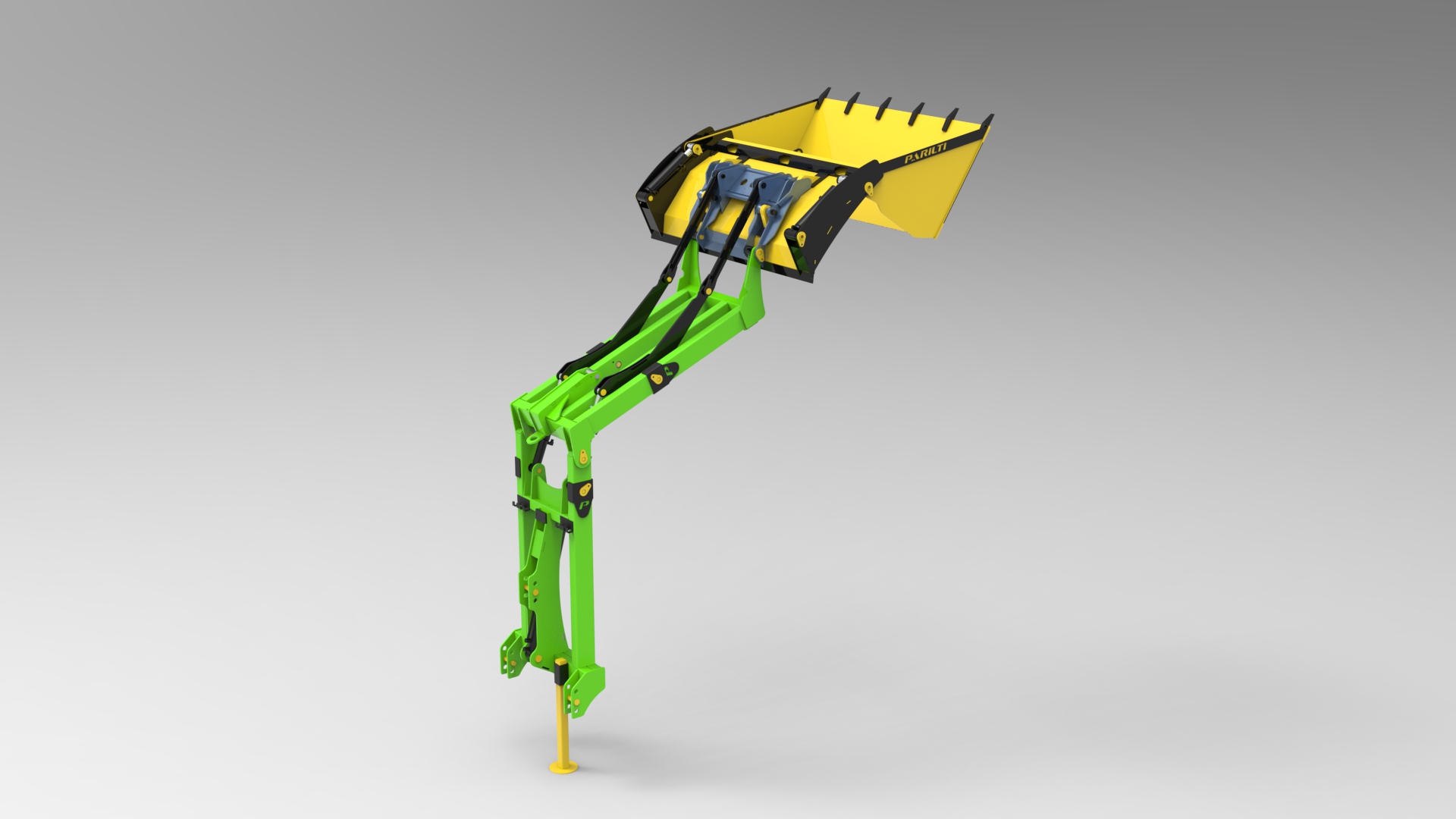 液压斗式装载机