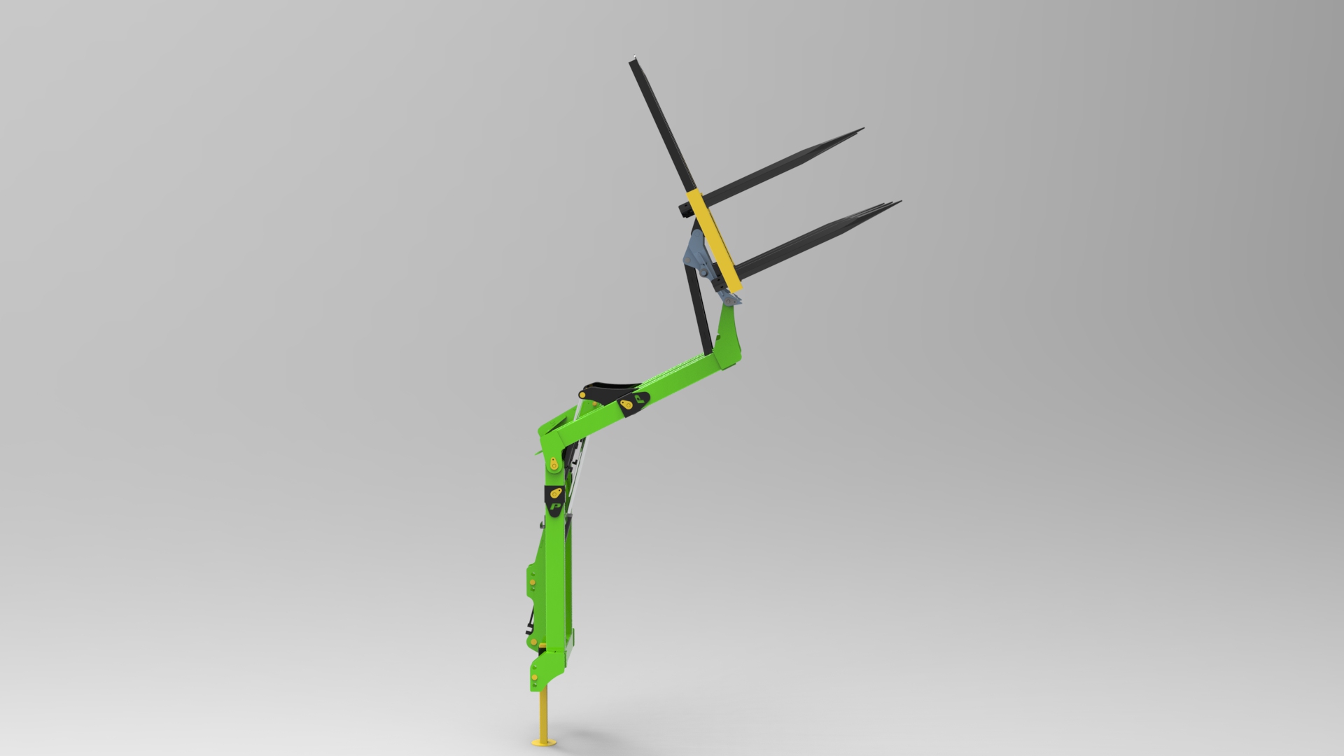 模块化拖拉机后负载