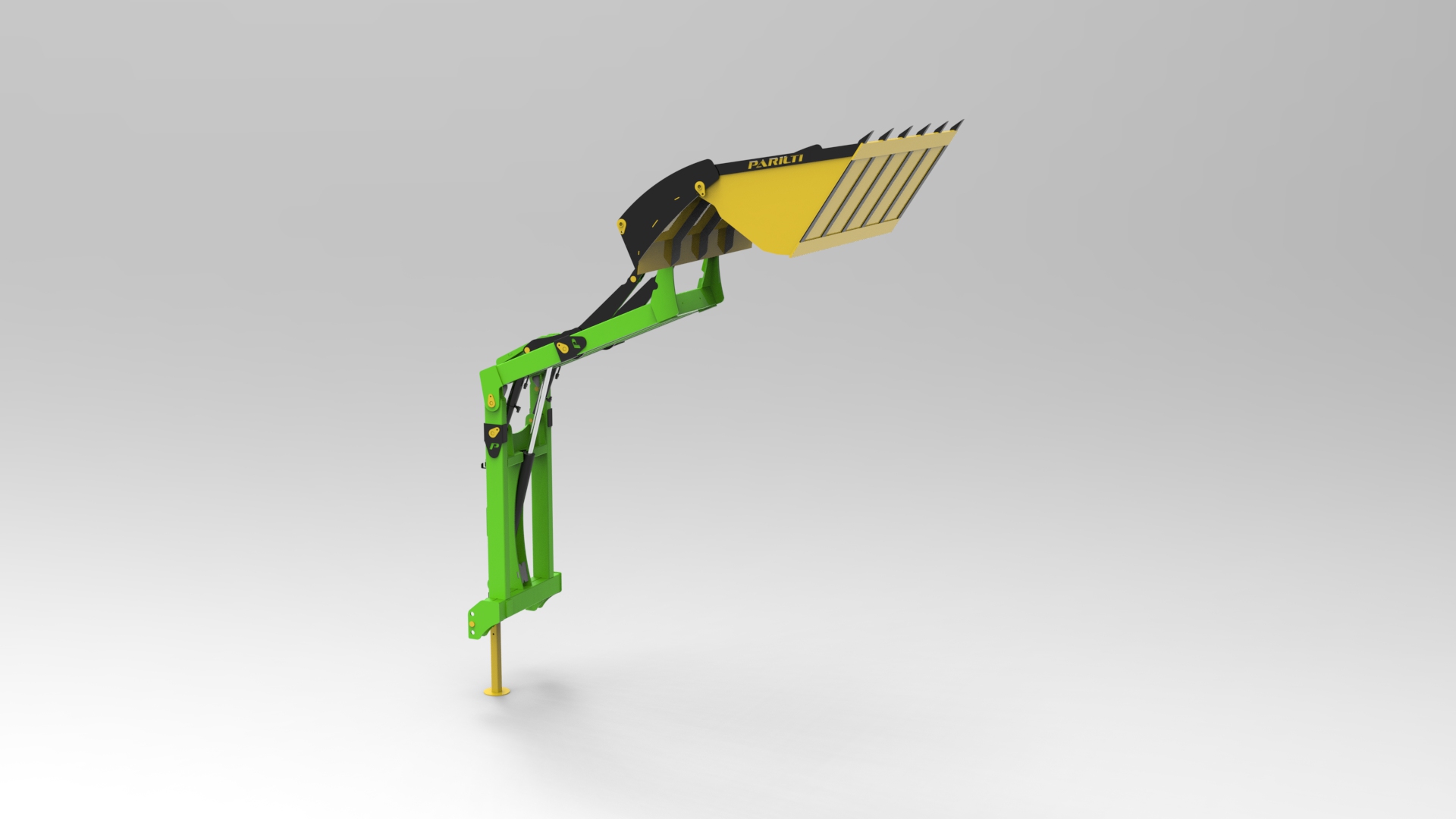 模块化拖拉机后负载