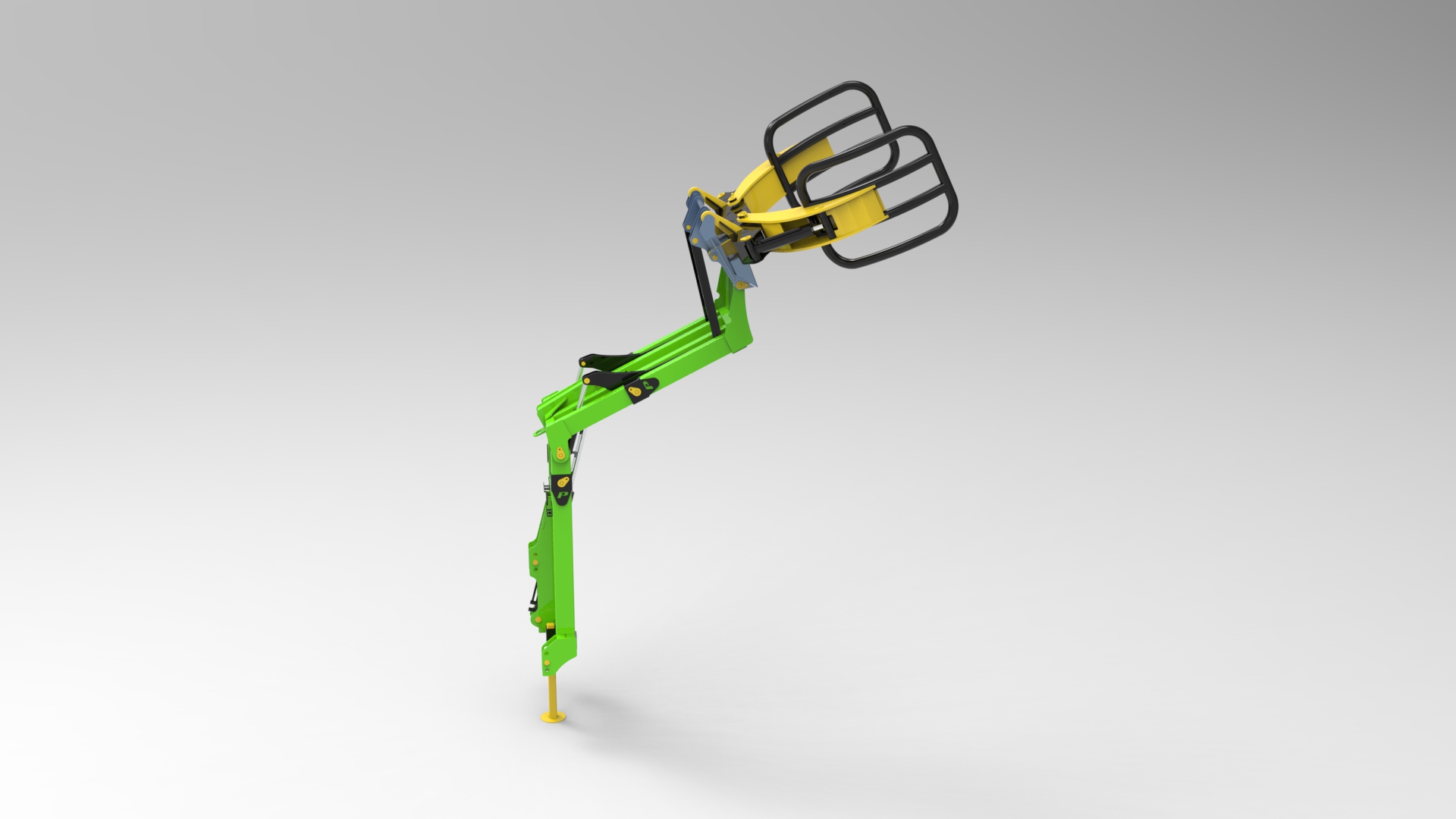 模块化拖拉机后负载