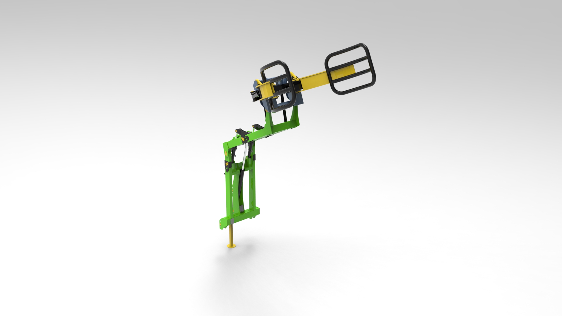 模块化拖拉机后负载