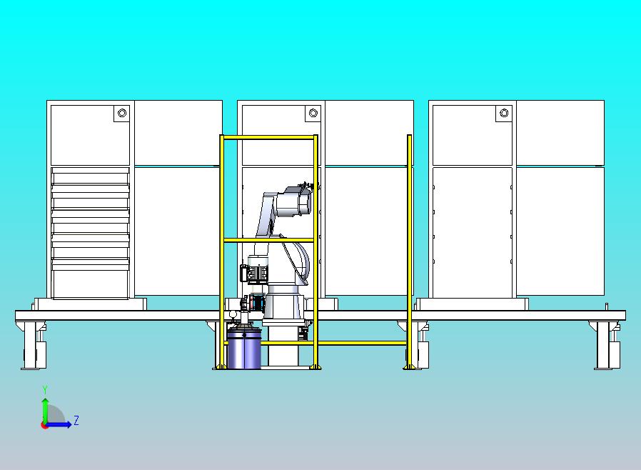 石蜡罐装机器人