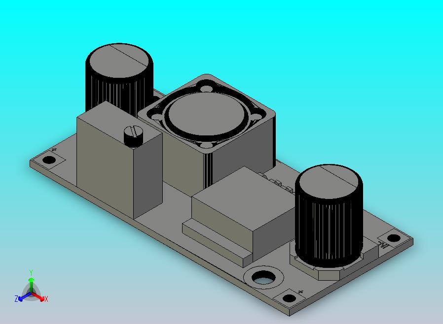 LM2596可调降压转换器