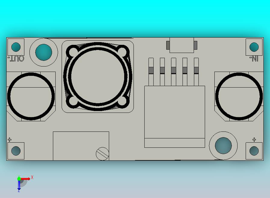 LM2596可调降压转换器