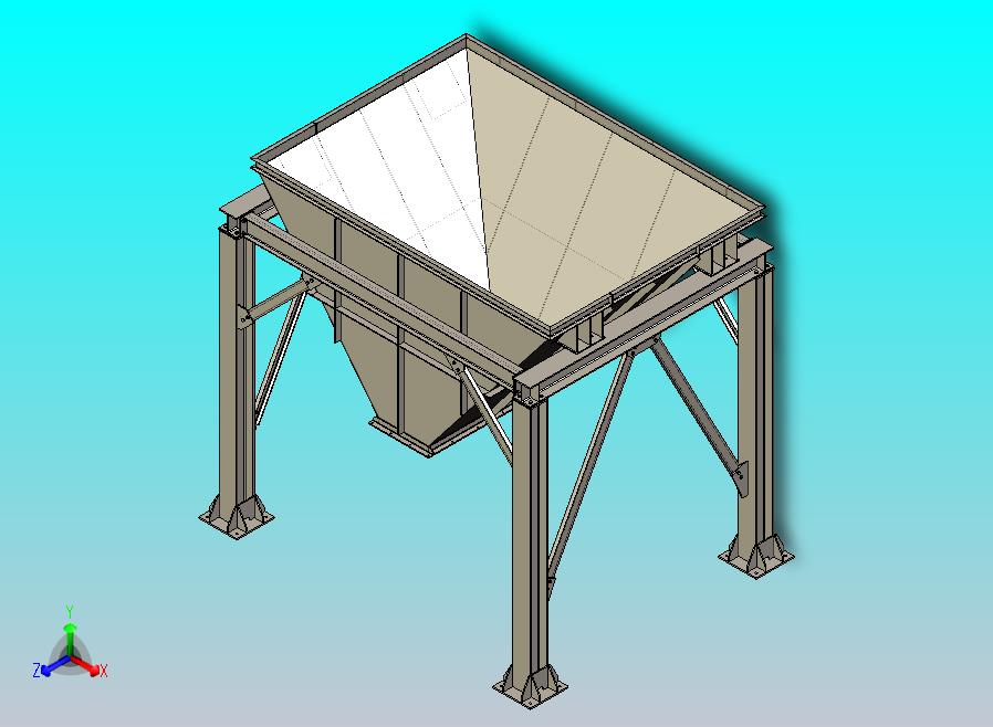 双作用结构和料斗