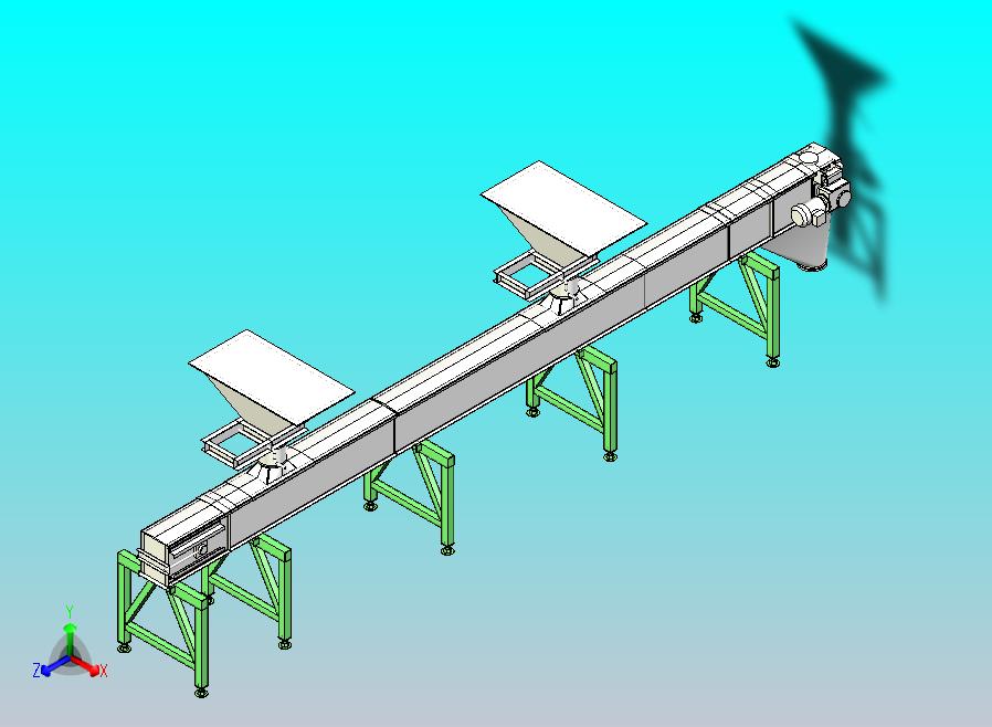 提升机料仓配料器，食品级，谷物。