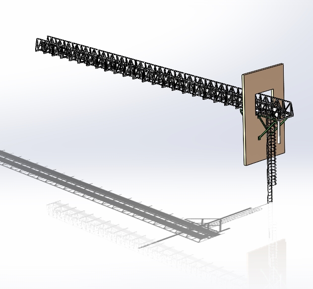 结构与水平气动输送装置