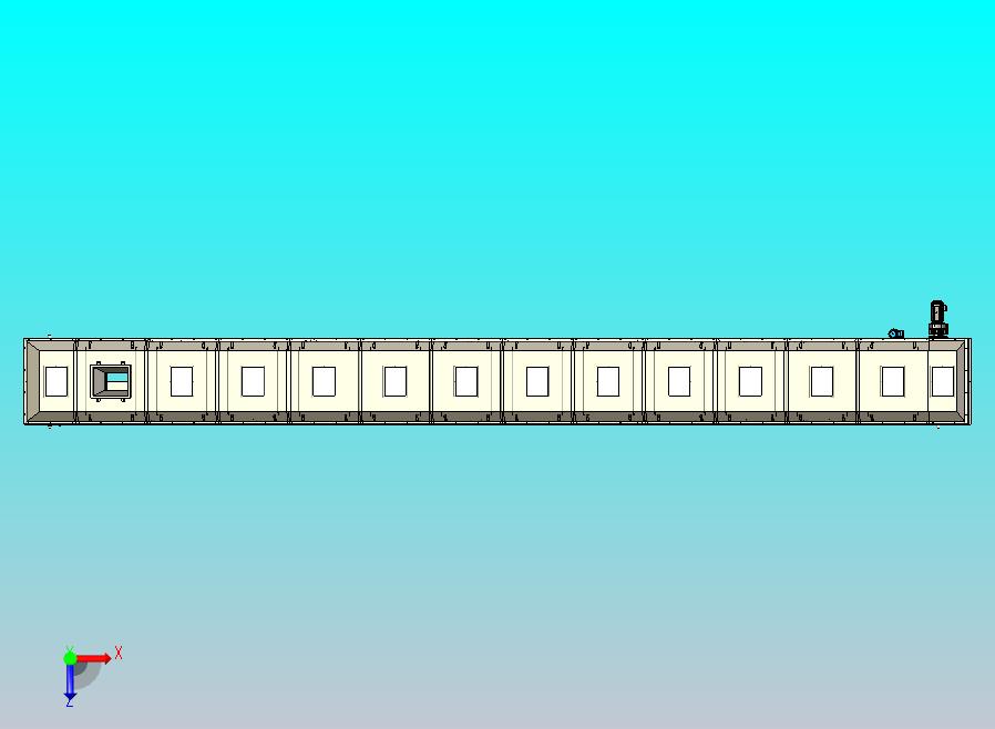 食品卫生材料模块化倾斜输送机。