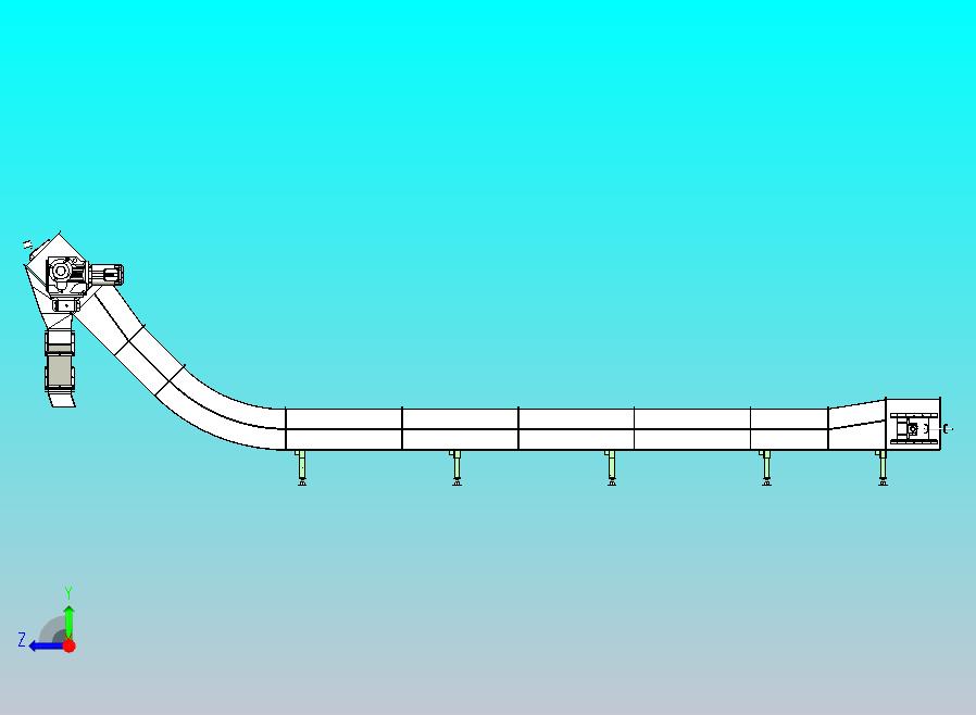 物料、谷物提升输送机。
