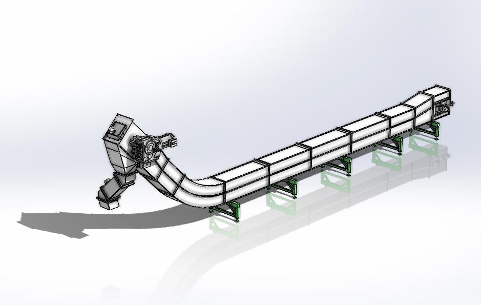 物料、谷物提升输送机。