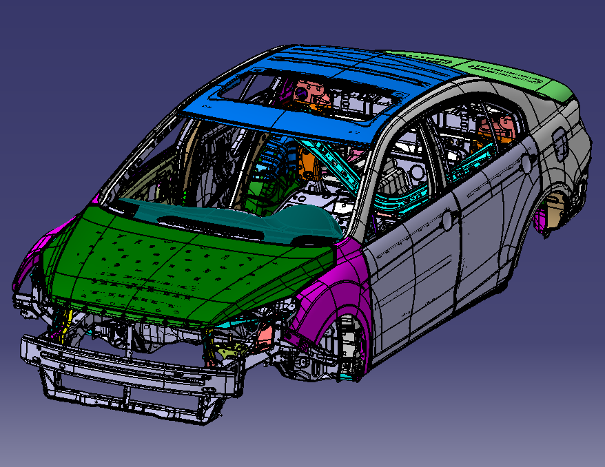 丰田凯美瑞 (XV70) 车身