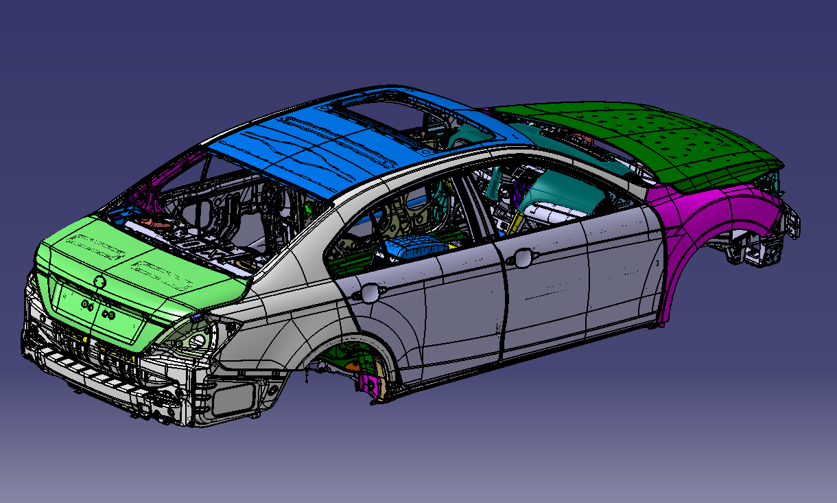 丰田凯美瑞 (XV70) 车身