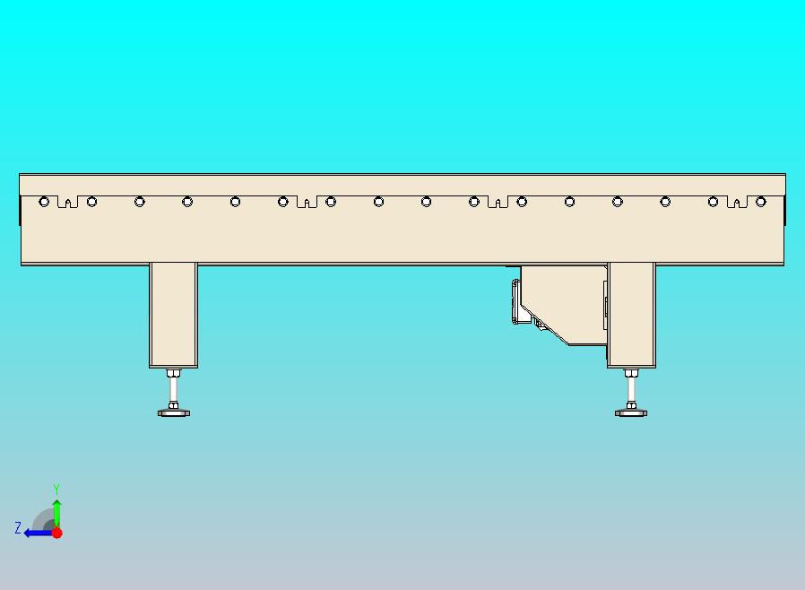 直线滚筒输送机