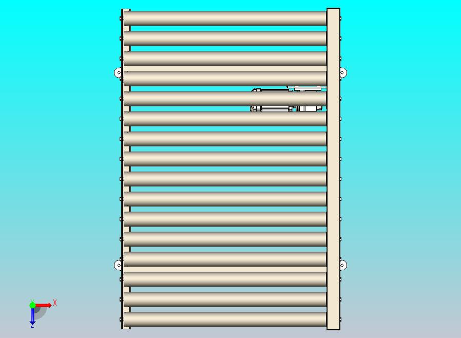 直线滚筒输送机