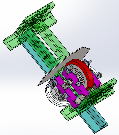 电梯导靴结构（适用于T型导轨）