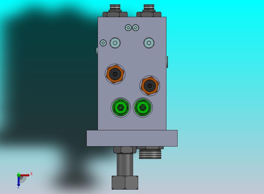 定制液压块，带插装阀腔及所有组件