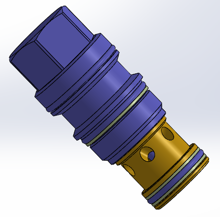 定制液压块，带插装阀腔及所有组件