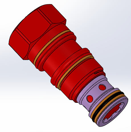 定制液压块，带插装阀腔及所有组件