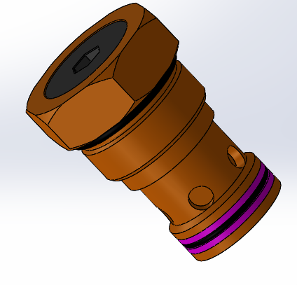 定制液压块，带插装阀腔及所有组件