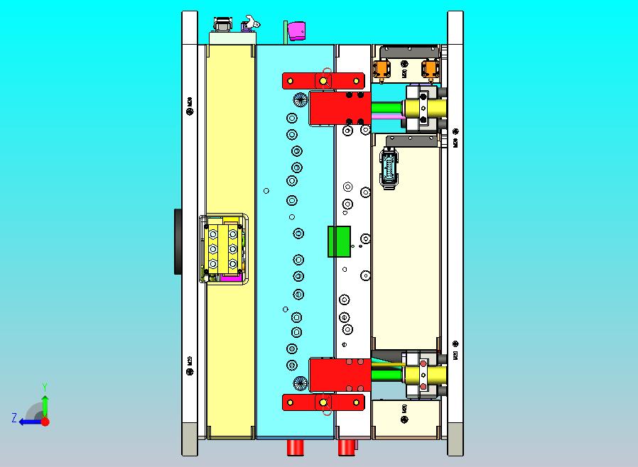 某汽车b柱1+1塑胶模具