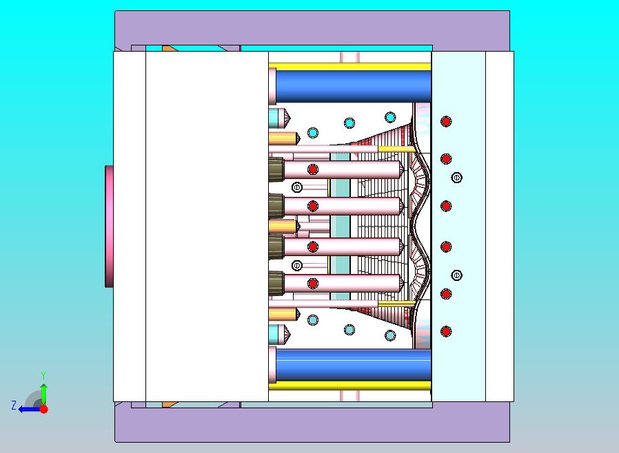 精美水果盘模具设计