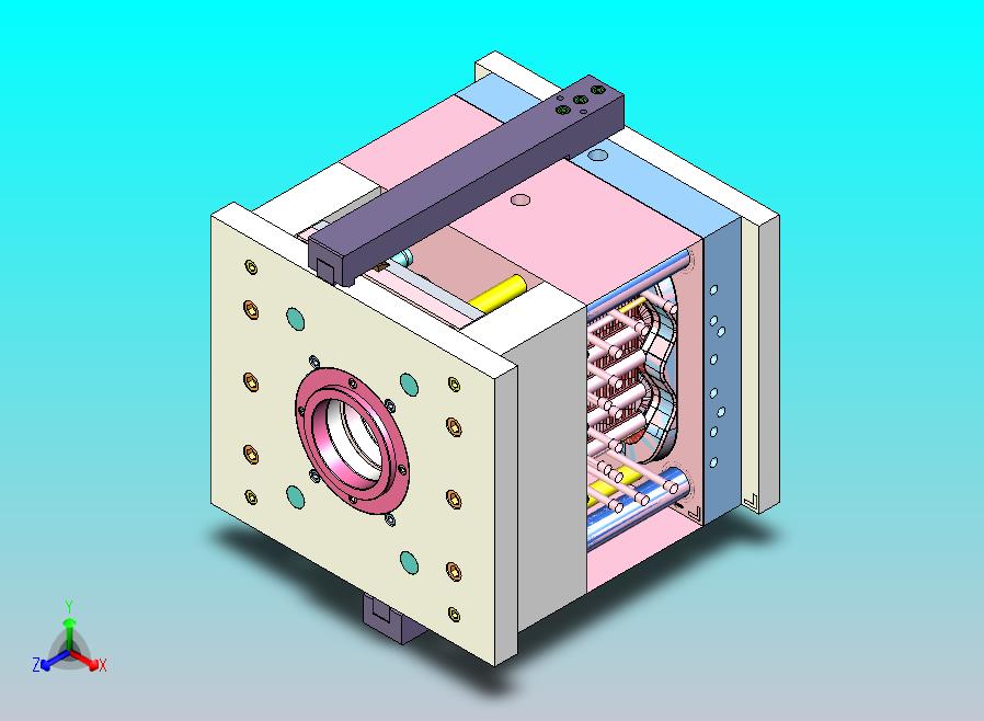 精美水果盘模具设计