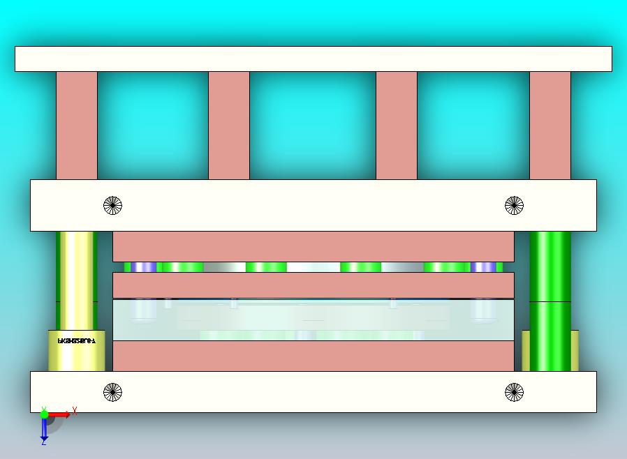 货车底盘固定盘模具设计