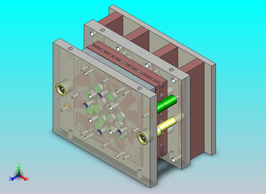 货车底盘固定盘模具设计