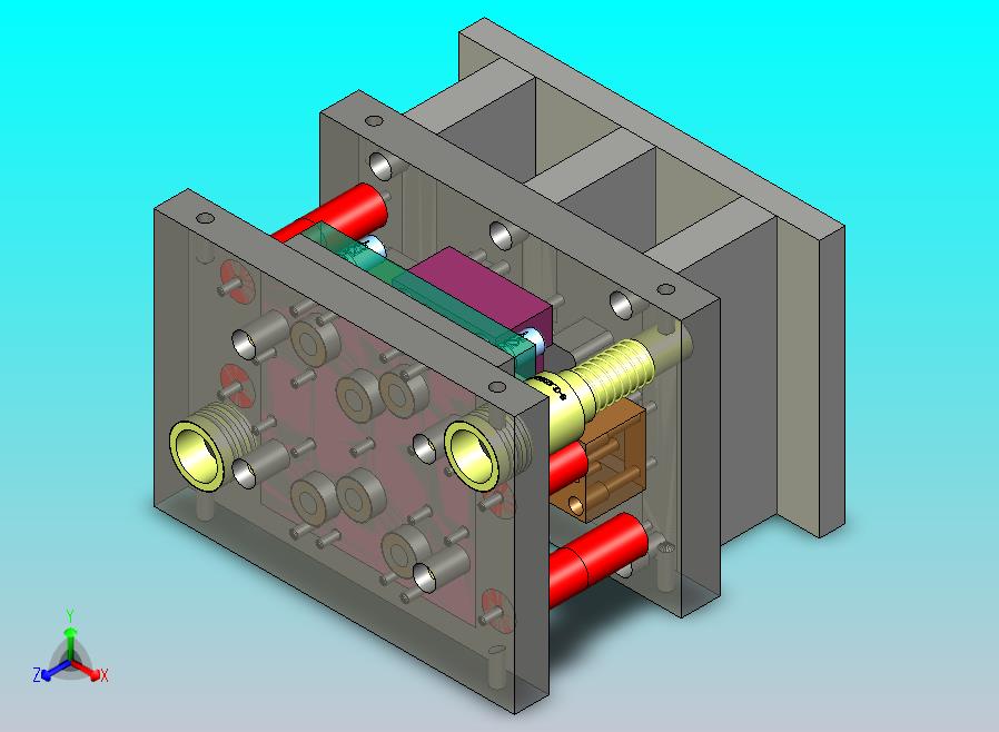 货车转轴压板模具设计