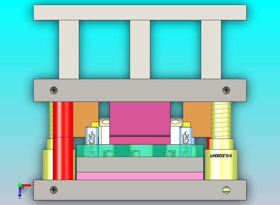 货车转轴压板模具设计