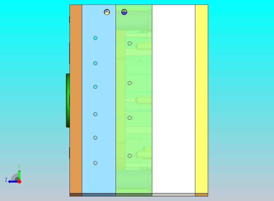 卡通箱面板模具设计