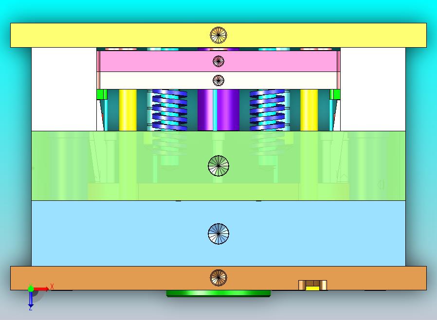 卡通箱面板模具设计