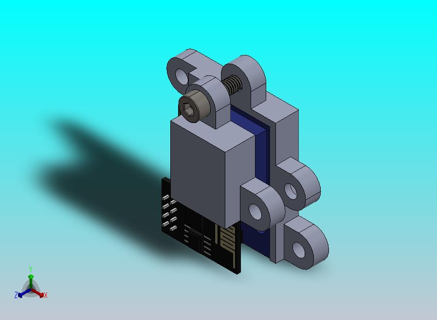 ESP01继电器模块外壳