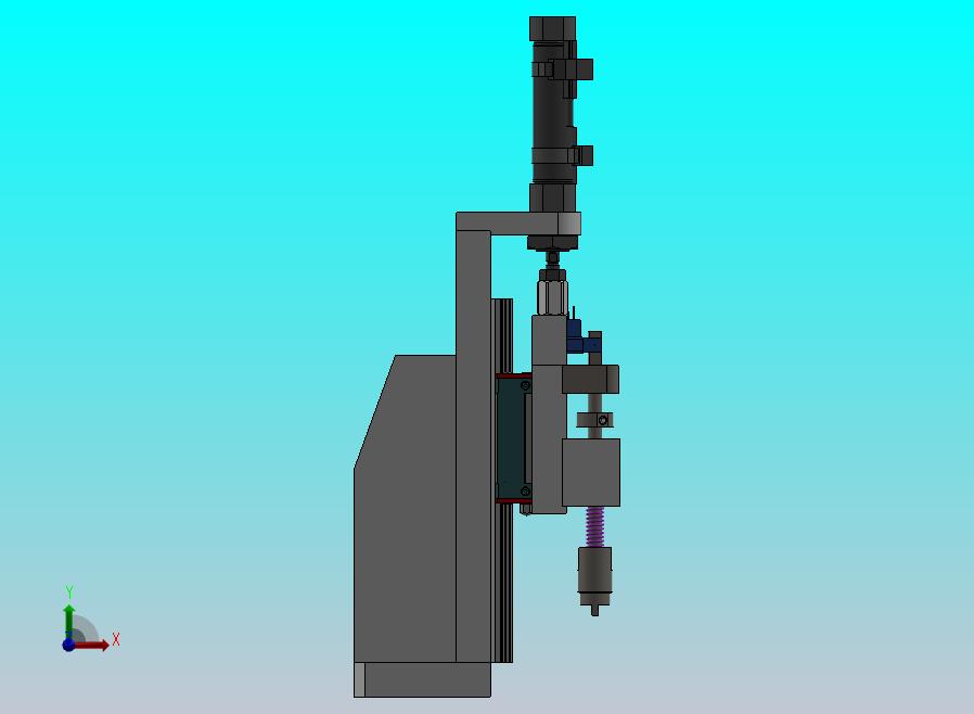 槽型光电的方向检测机构