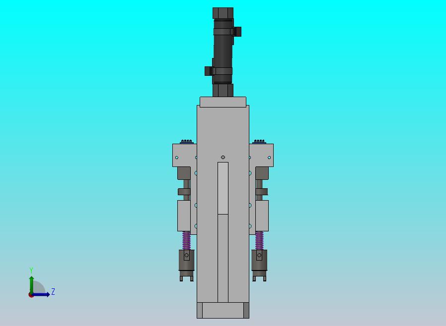 槽型光电的方向检测机构