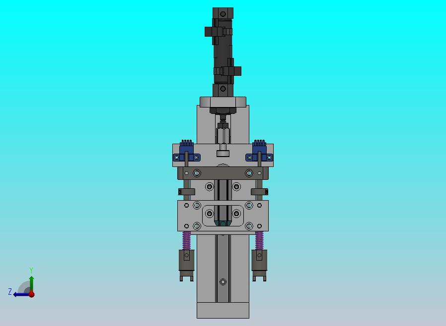 槽型光电的方向检测机构