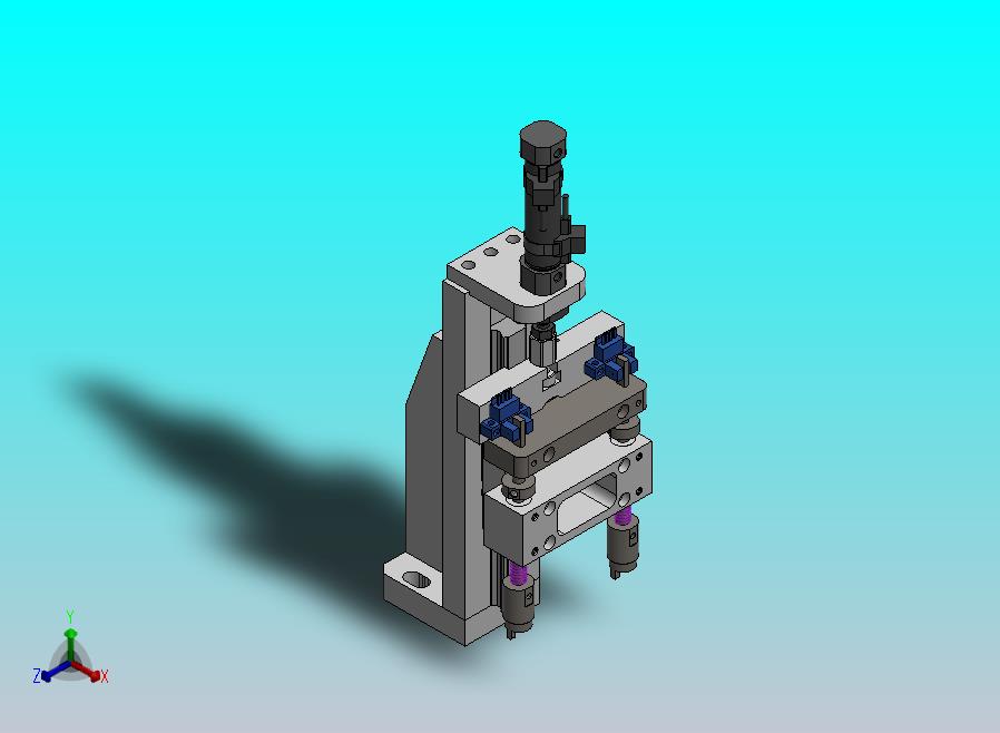 槽型光电的方向检测机构