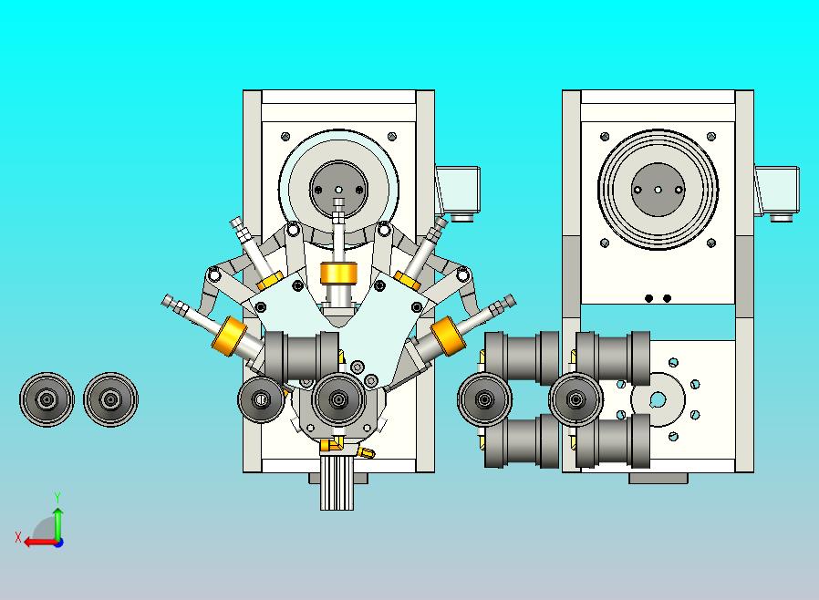 双组分发泡机机头