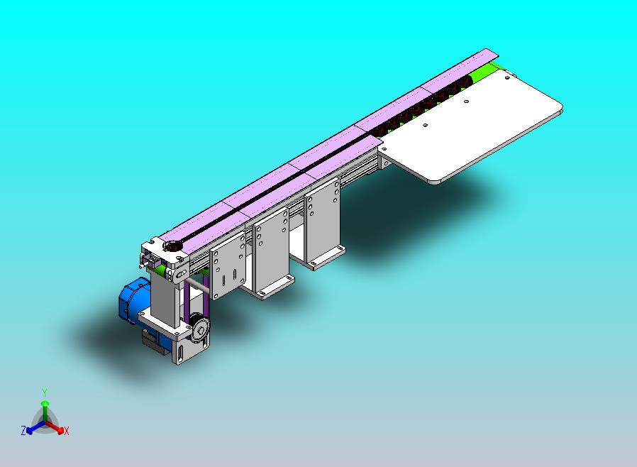 使用接近开关的到位检测机构