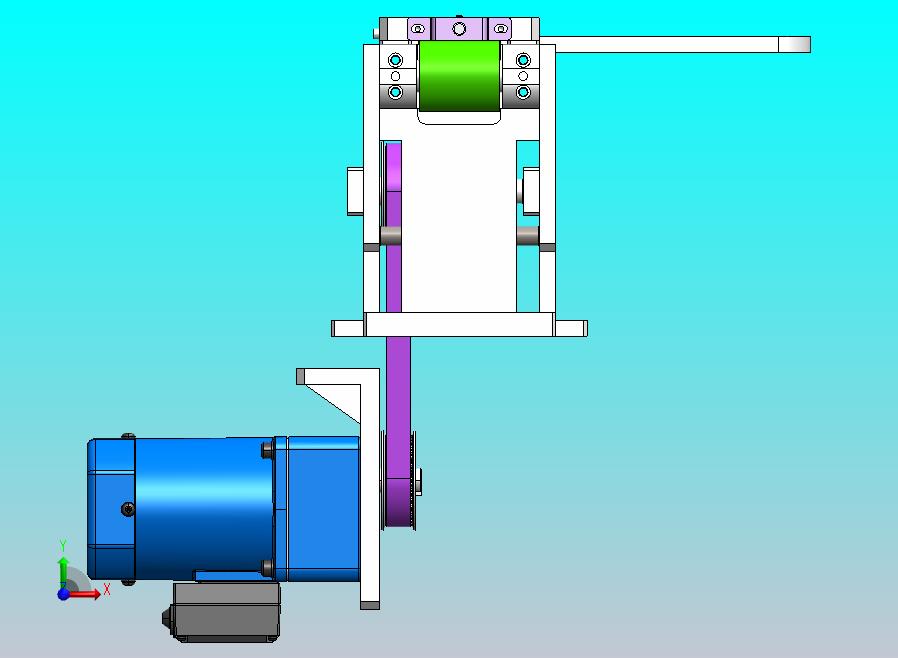 使用接近开关的到位检测机构