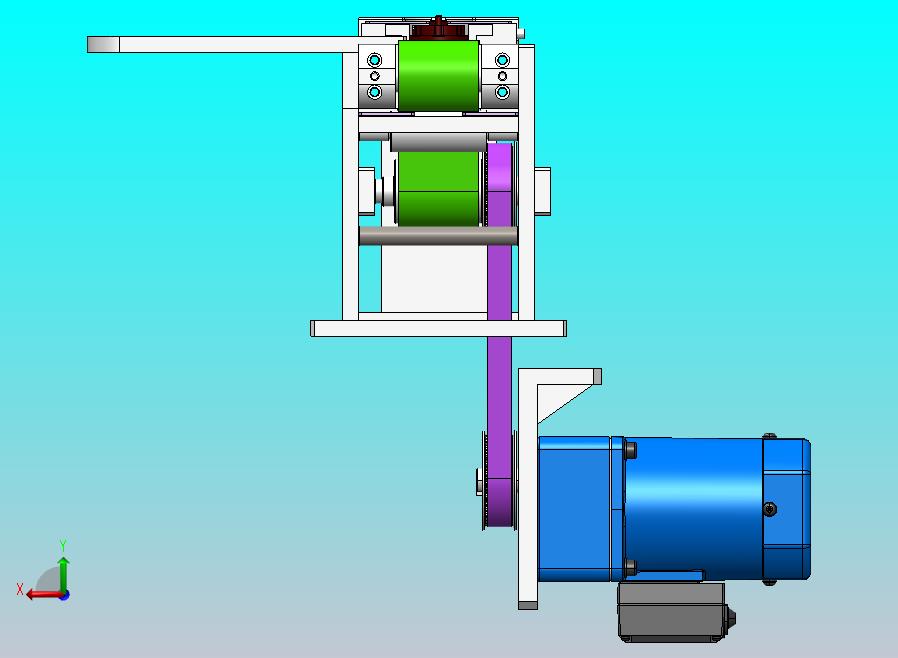 使用接近开关的到位检测机构