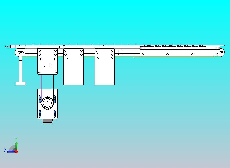 使用接近开关的到位检测机构