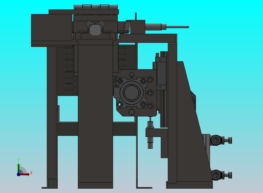 步进拨叉供料机构
