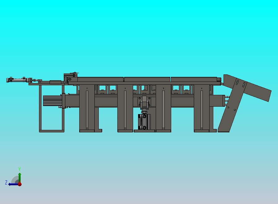 步进拨叉供料机构