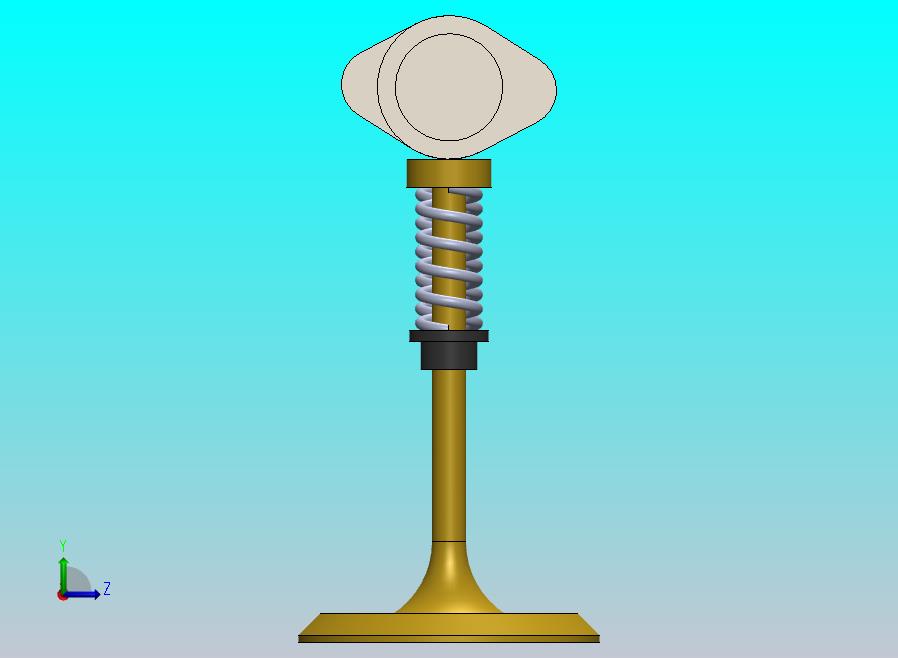 自适应气门弹簧机构
