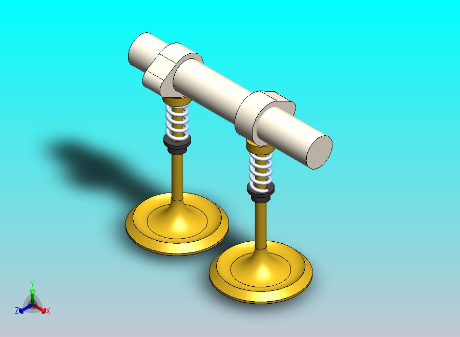 自适应气门弹簧机构