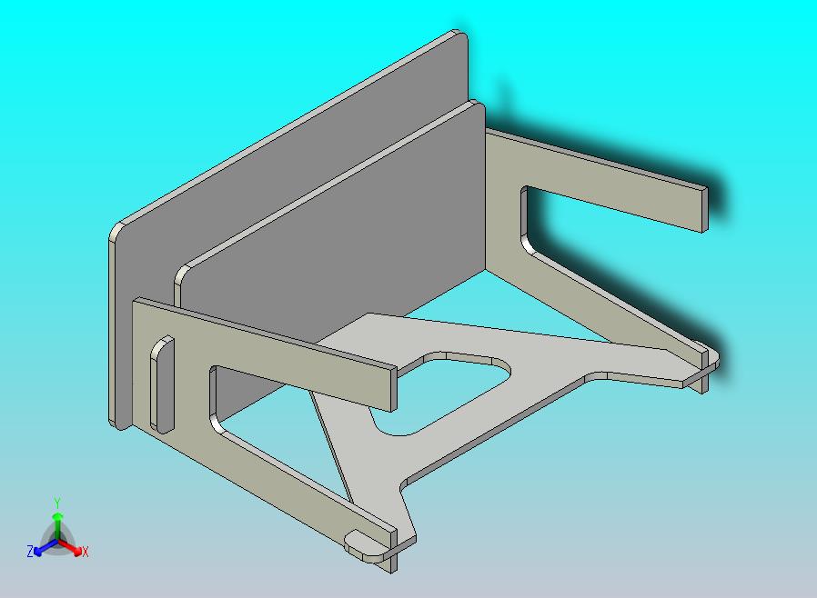 彩色平面办公桌