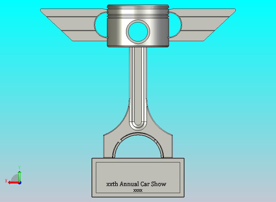 PistonWing 性能奖杯